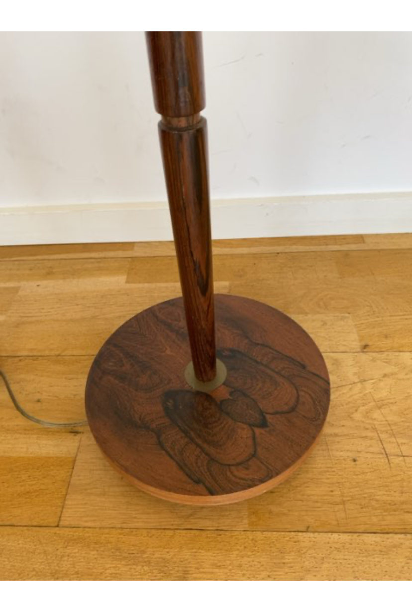 Palisander standerlampe